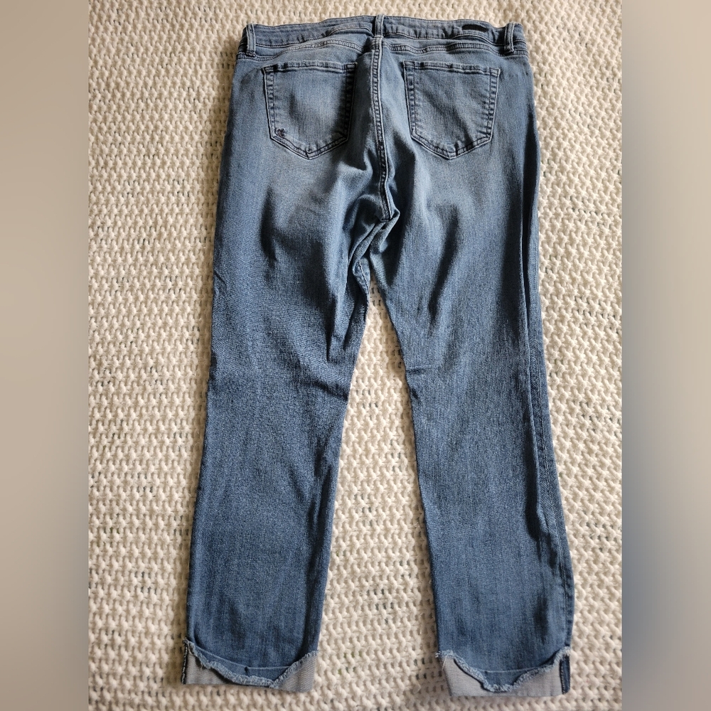 Kut from the Kloth Indigo Boyfriend Jeans - Picture 6 of 12
